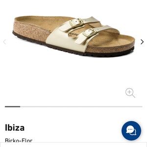 Birkenstock Ibiza - Gold; size 37 EU